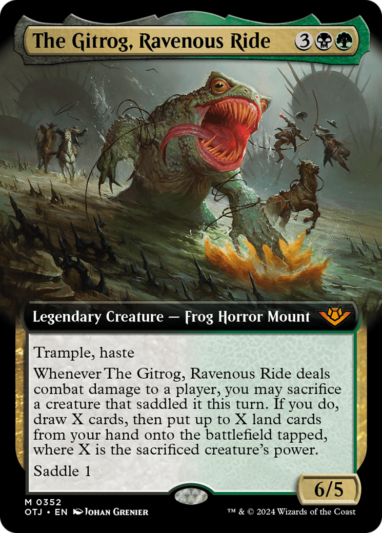 The Gitrog, Ravenous Ride (Extended Art) [Outlaws of Thunder Junction] | L.A. Mood Comics and Games