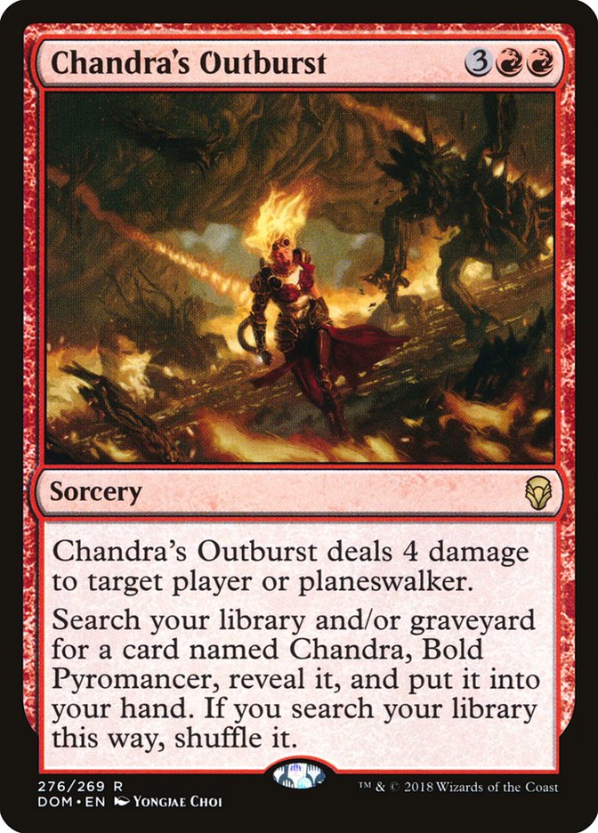 Chandra's Outburst [Dominaria] | L.A. Mood Comics and Games