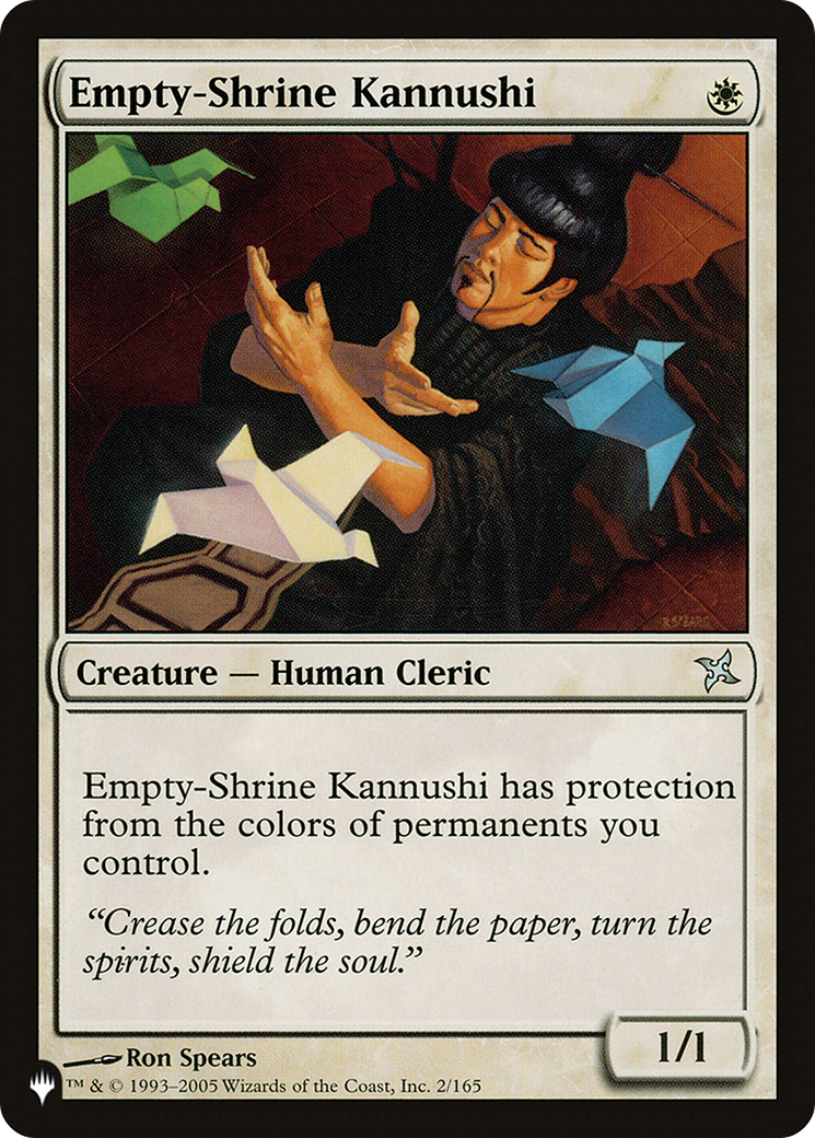 Empty-Shrine Kannushi [The List] | L.A. Mood Comics and Games