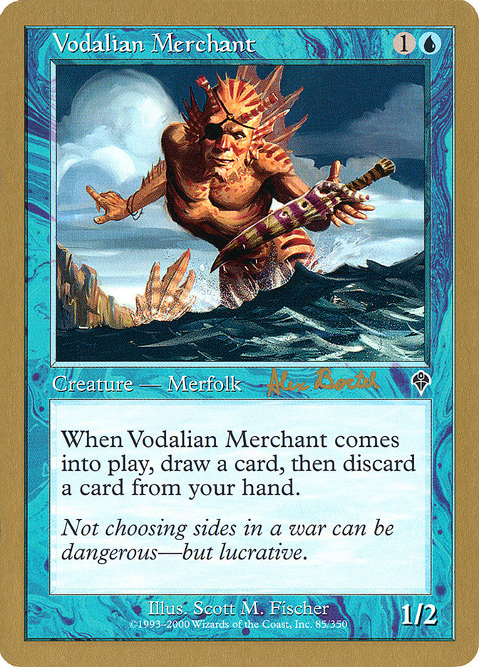 Vodalian Merchant (Alex Borteh) [World Championship Decks 2001] | L.A. Mood Comics and Games