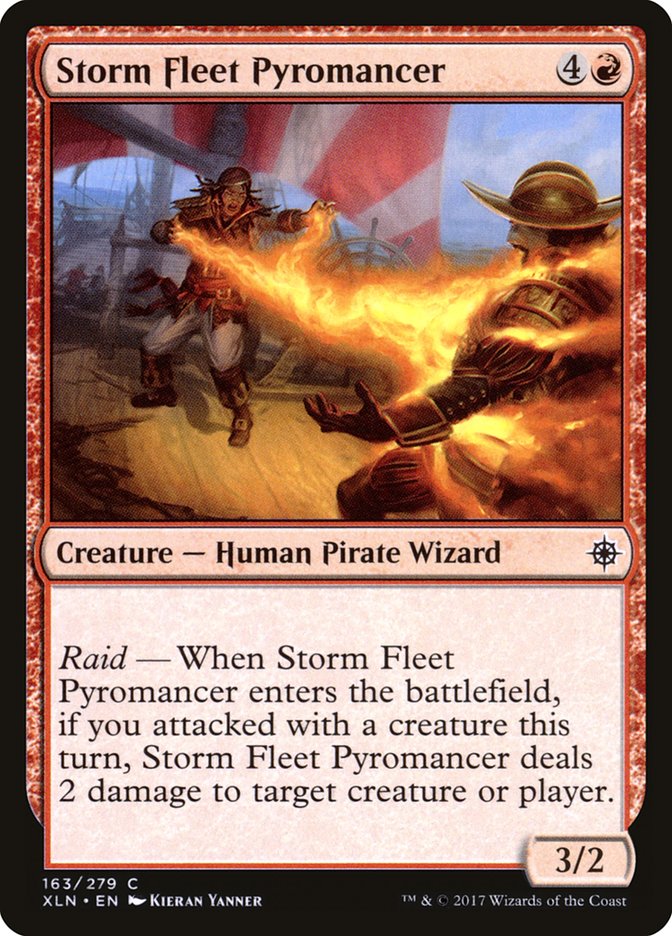 Storm Fleet Pyromancer [Ixalan] | L.A. Mood Comics and Games