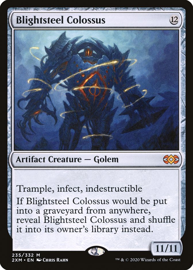 Blightsteel Colossus [Double Masters] | L.A. Mood Comics and Games
