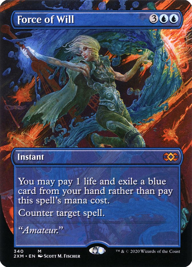 Force of Will (Toppers) [Double Masters] | L.A. Mood Comics and Games