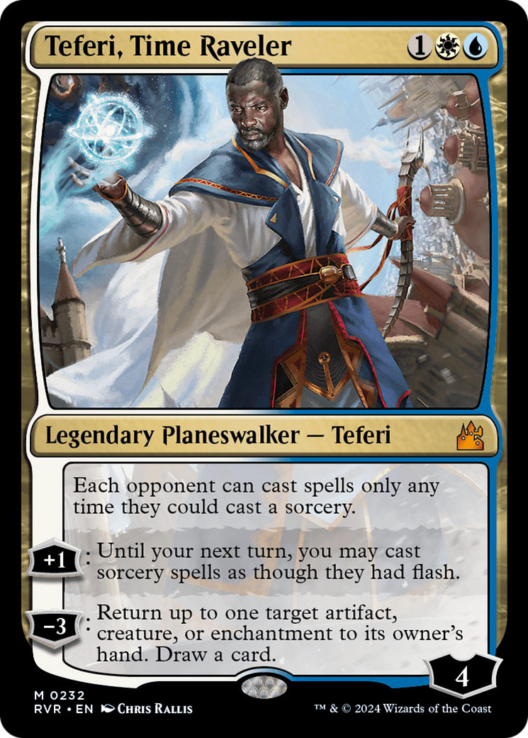 Teferi, Time Raveler [Ravnica Remastered] | L.A. Mood Comics and Games