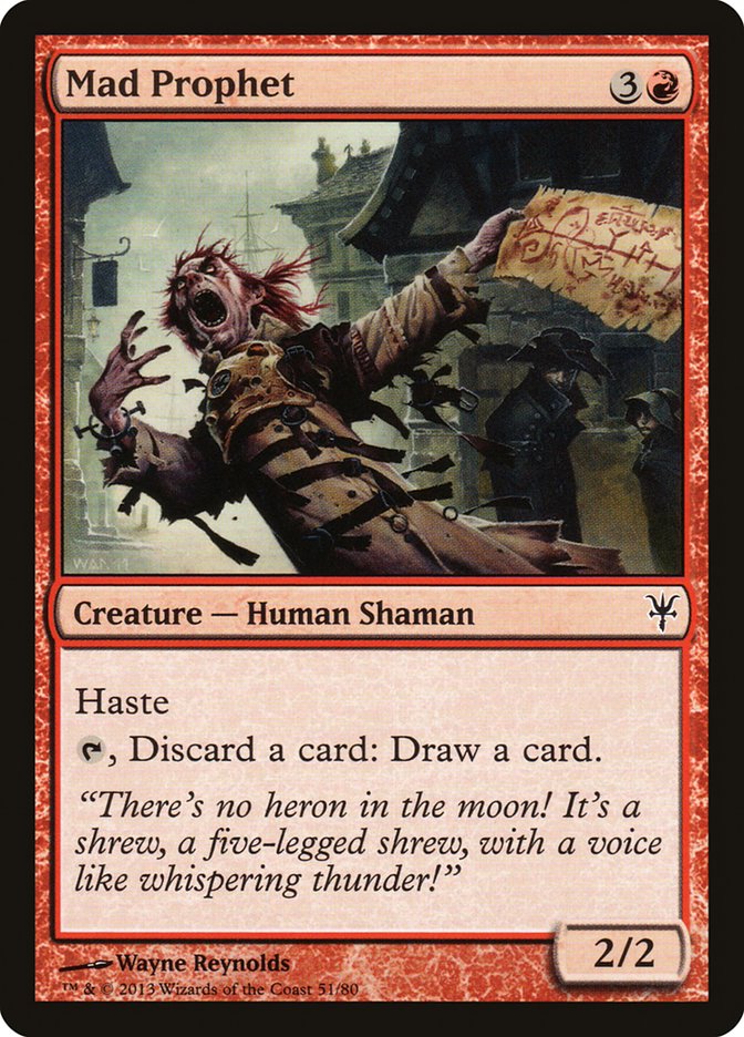 Mad Prophet [Duel Decks: Sorin vs. Tibalt] | L.A. Mood Comics and Games