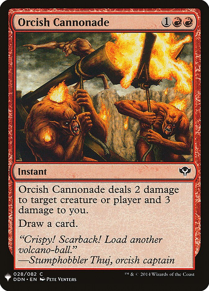 Orcish Cannonade [Mystery Booster] | L.A. Mood Comics and Games