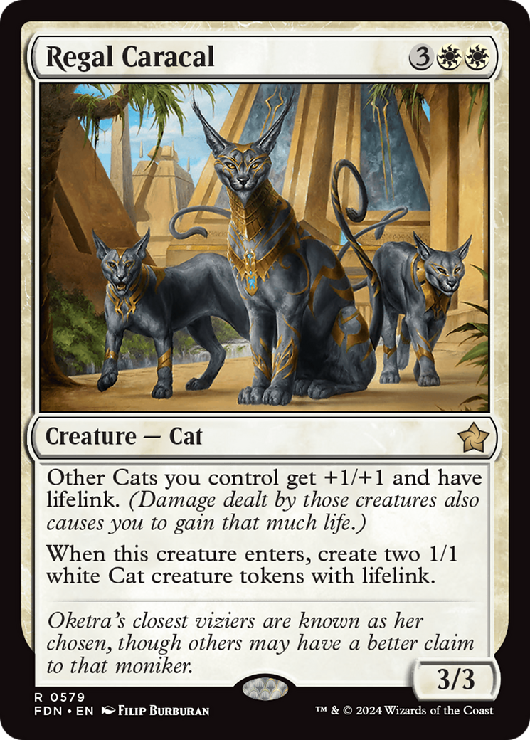 Regal Caracal [Foundations] | L.A. Mood Comics and Games