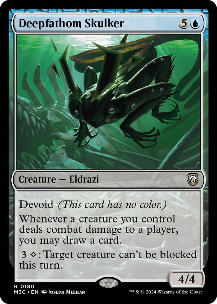 Deepfathom Skulker (Ripple Foil) [Modern Horizons 3 Commander] | L.A. Mood Comics and Games