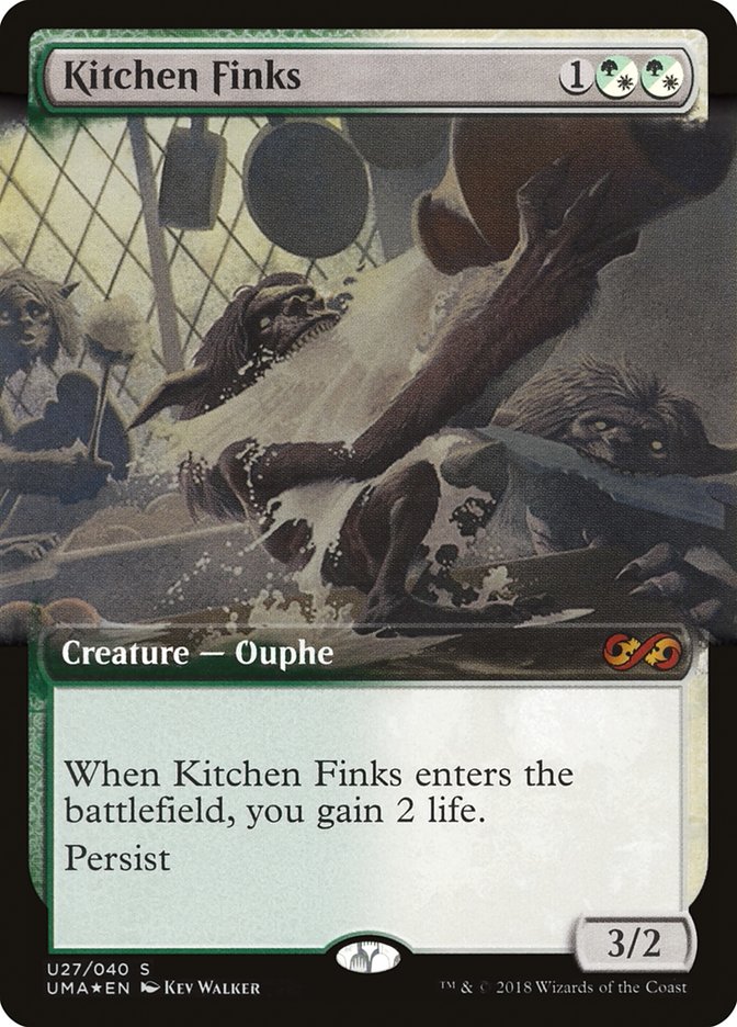 Kitchen Finks (Topper) [Ultimate Masters Box Topper] | L.A. Mood Comics and Games