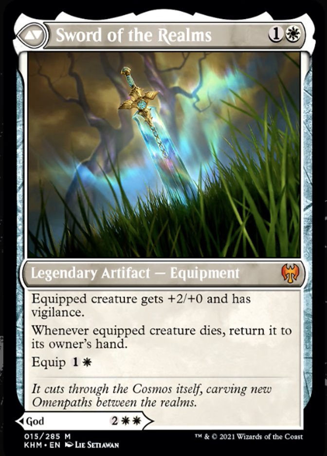 Halvar, God of Battle // Sword of the Realms [Kaldheim] | L.A. Mood Comics and Games