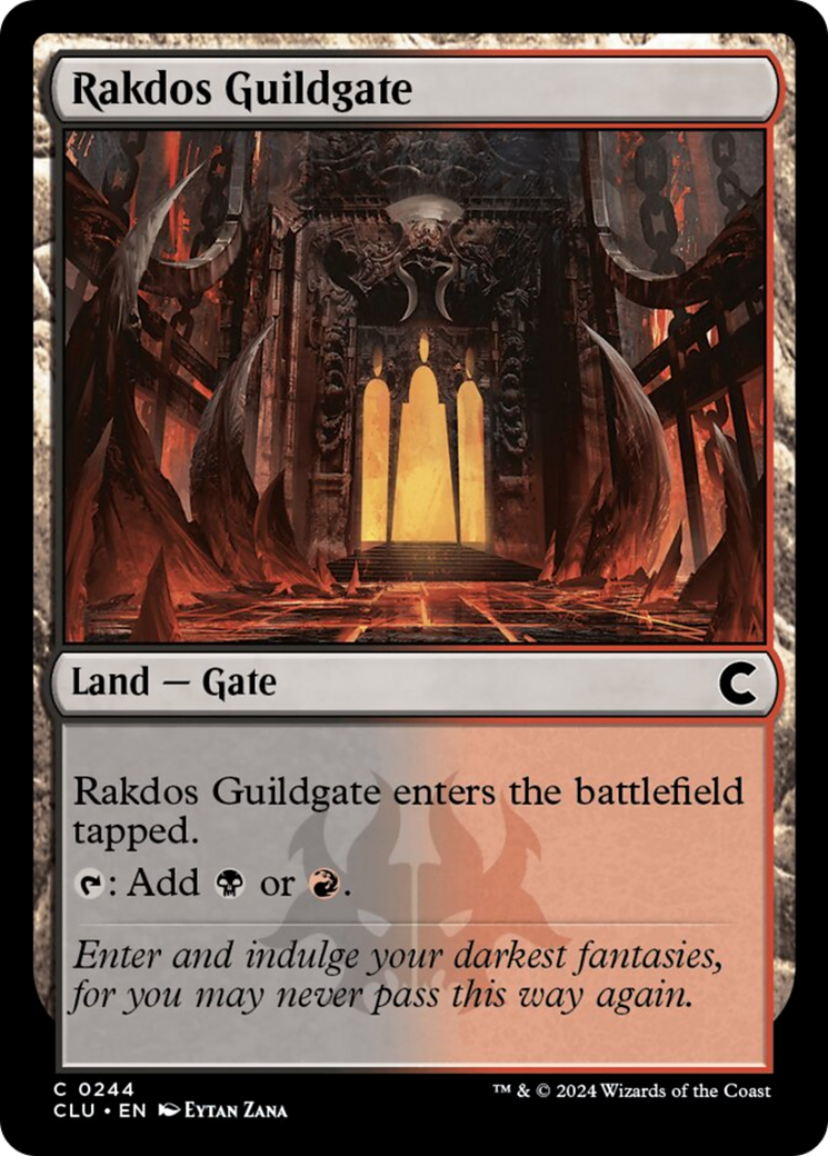 Rakdos Guildgate [Ravnica: Clue Edition] | L.A. Mood Comics and Games