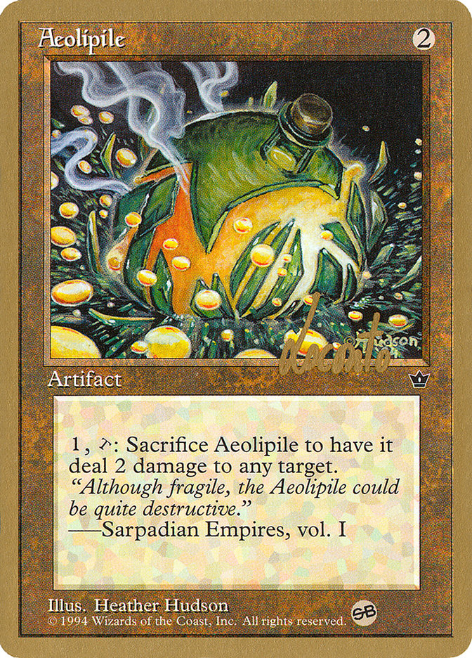 Aeolipile (Michael Loconto) (SB) [Pro Tour Collector Set] | L.A. Mood Comics and Games