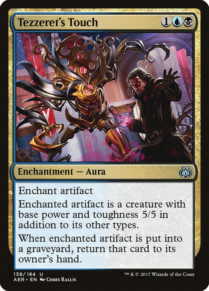 Tezzeret's Touch [Aether Revolt] | L.A. Mood Comics and Games