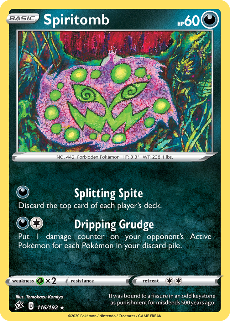 Spiritomb (116/192) [Sword & Shield: Rebel Clash] | L.A. Mood Comics and Games