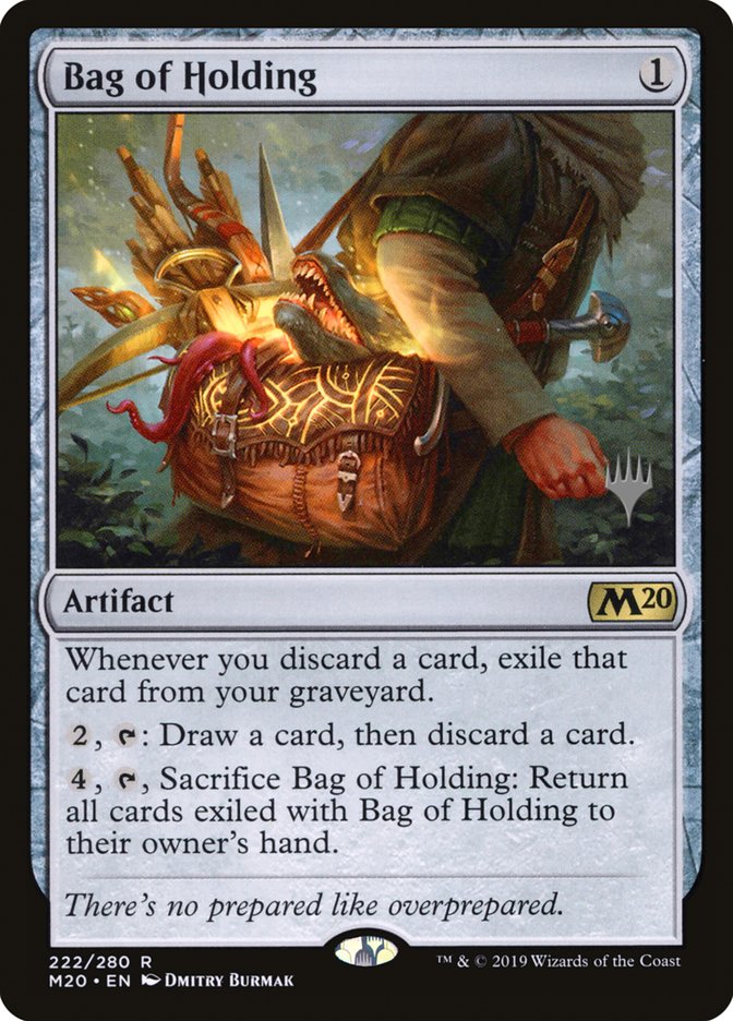 Bag of Holding (Promo Pack) [Core Set 2020 Promos] | L.A. Mood Comics and Games