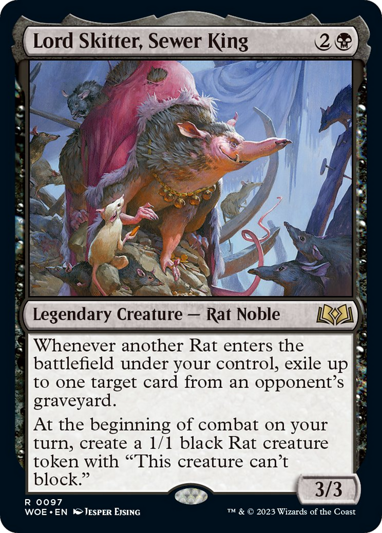 Lord Skitter, Sewer King [Wilds of Eldraine] | L.A. Mood Comics and Games
