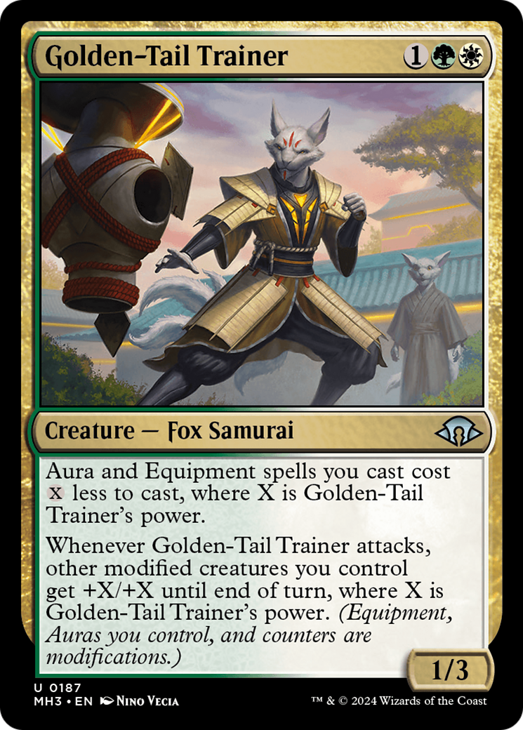 Golden-Tail Trainer [Modern Horizons 3] | L.A. Mood Comics and Games