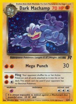 Dark Machamp (10/82) [Team Rocket Unlimited] | L.A. Mood Comics and Games