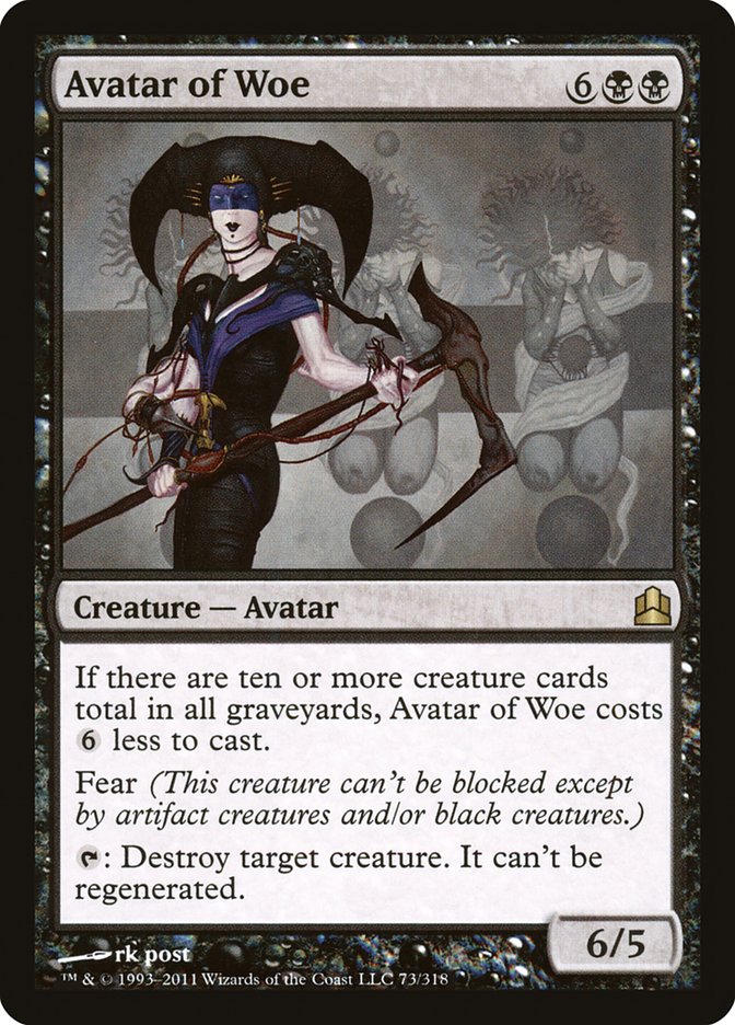 Avatar of Woe [Commander 2011] | L.A. Mood Comics and Games