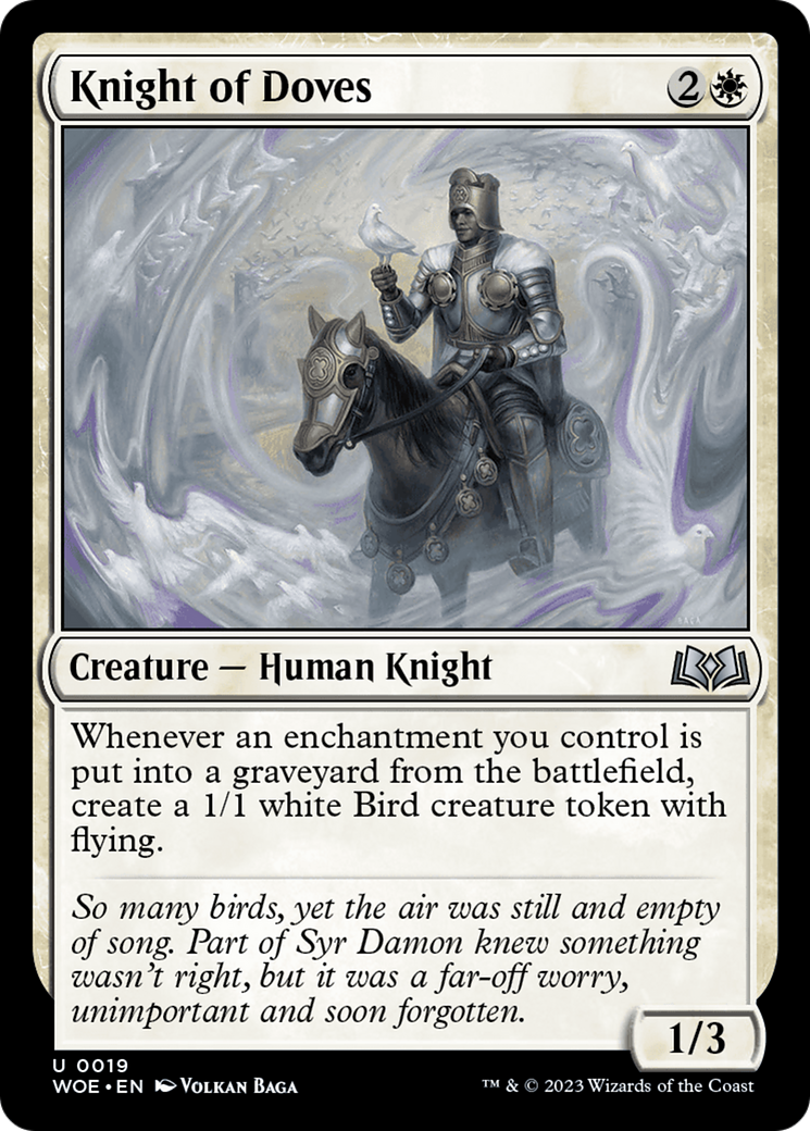 Knight of Doves [Wilds of Eldraine] | L.A. Mood Comics and Games