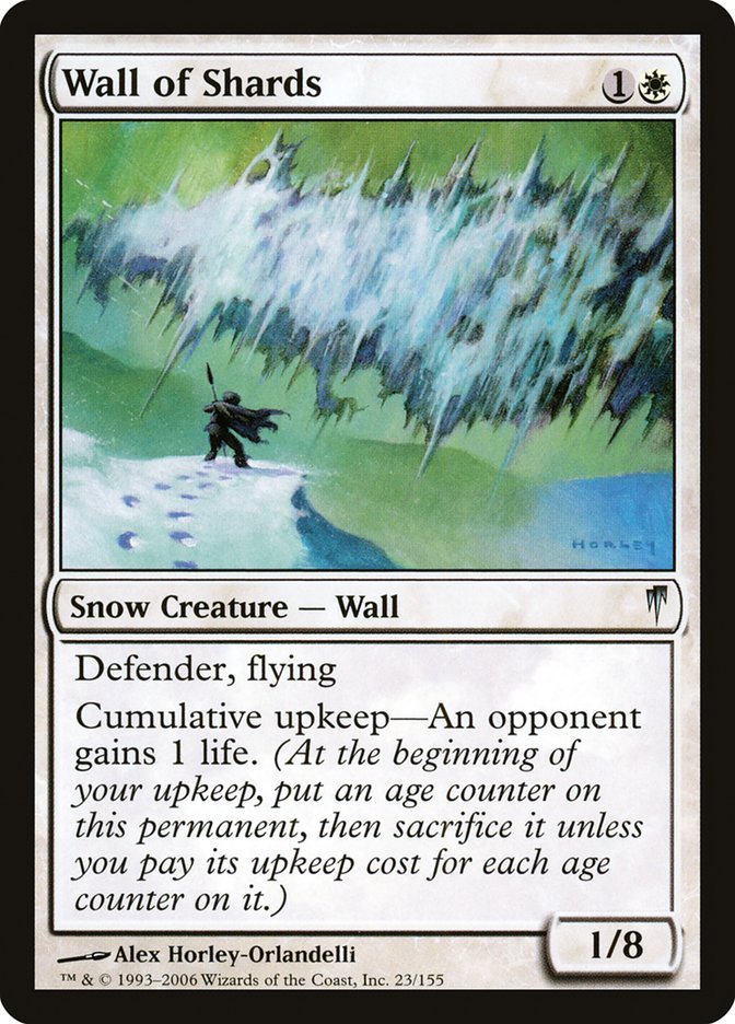 Wall of Shards [Coldsnap] | L.A. Mood Comics and Games
