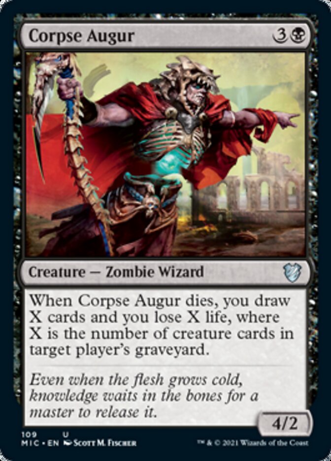 Corpse Augur [Innistrad: Midnight Hunt Commander] | L.A. Mood Comics and Games