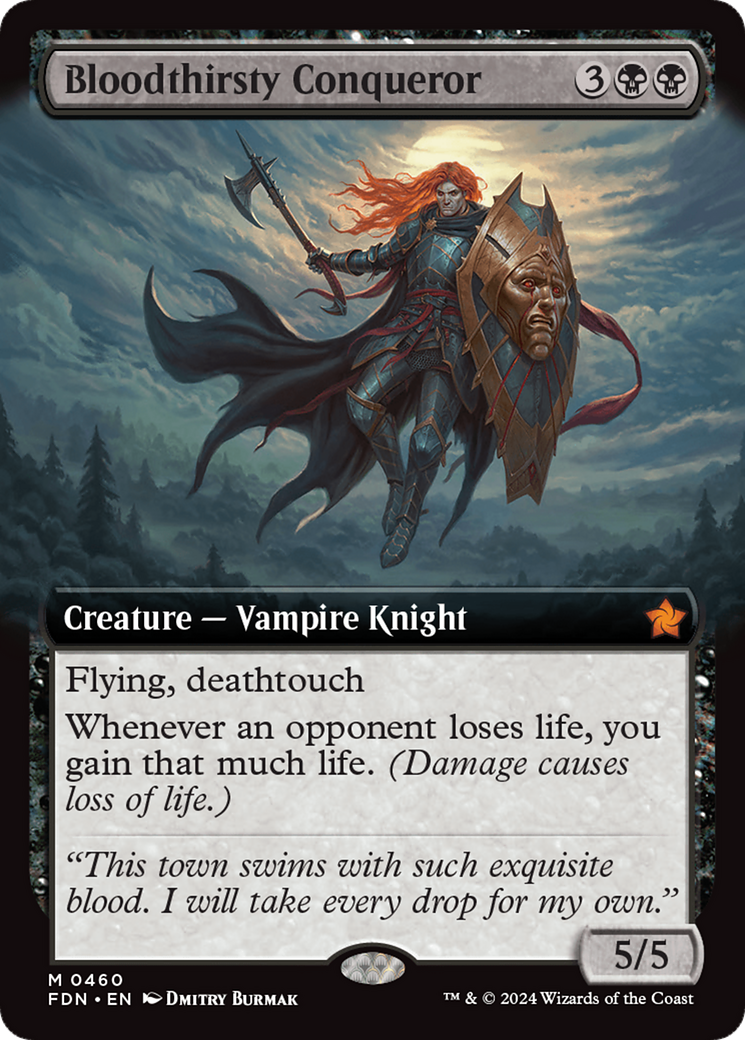 Bloodthirsty Conqueror (Extended Art) [Foundations] | L.A. Mood Comics and Games