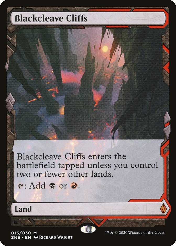 Blackcleave Cliffs (Expeditions) [Zendikar Rising Expeditions] | L.A. Mood Comics and Games