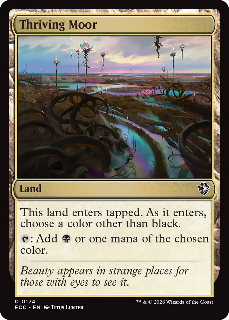 Thriving Moor [Lorwyn Eclipsed Commander] | L.A. Mood Comics and Games