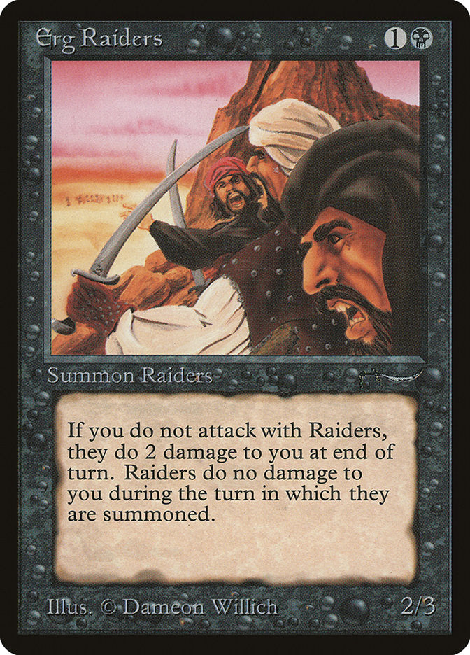 Erg Raiders (Light Mana Cost) [Arabian Nights] | L.A. Mood Comics and Games
