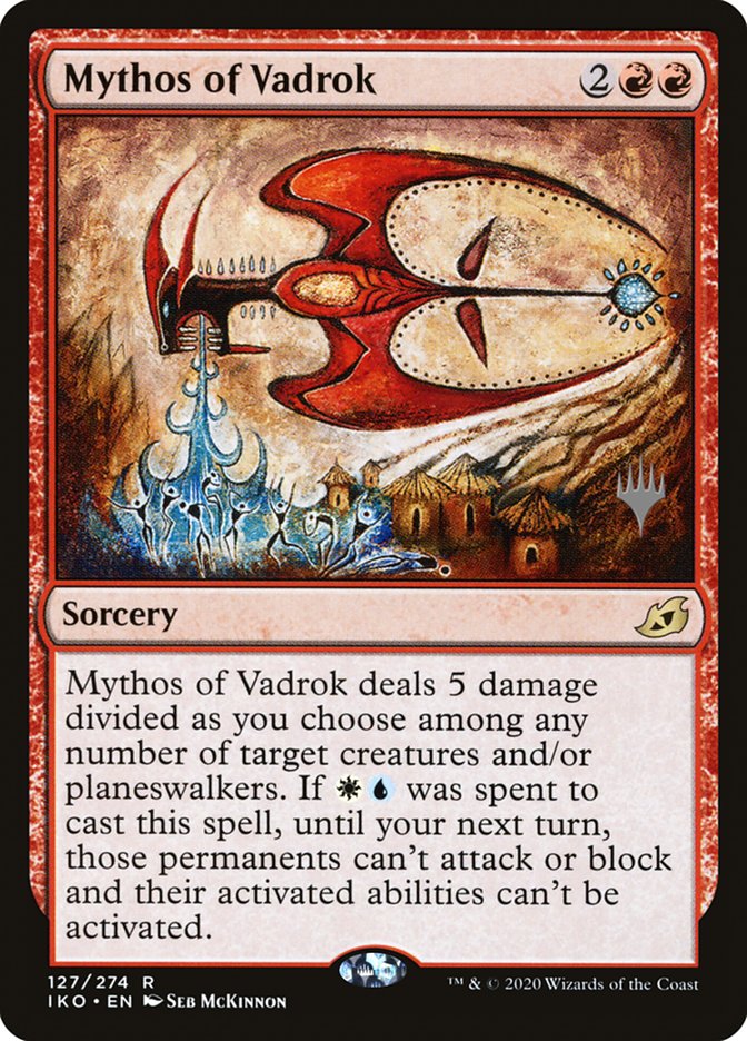 Mythos of Vadrok (Promo Pack) [Ikoria: Lair of Behemoths Promos] | L.A. Mood Comics and Games