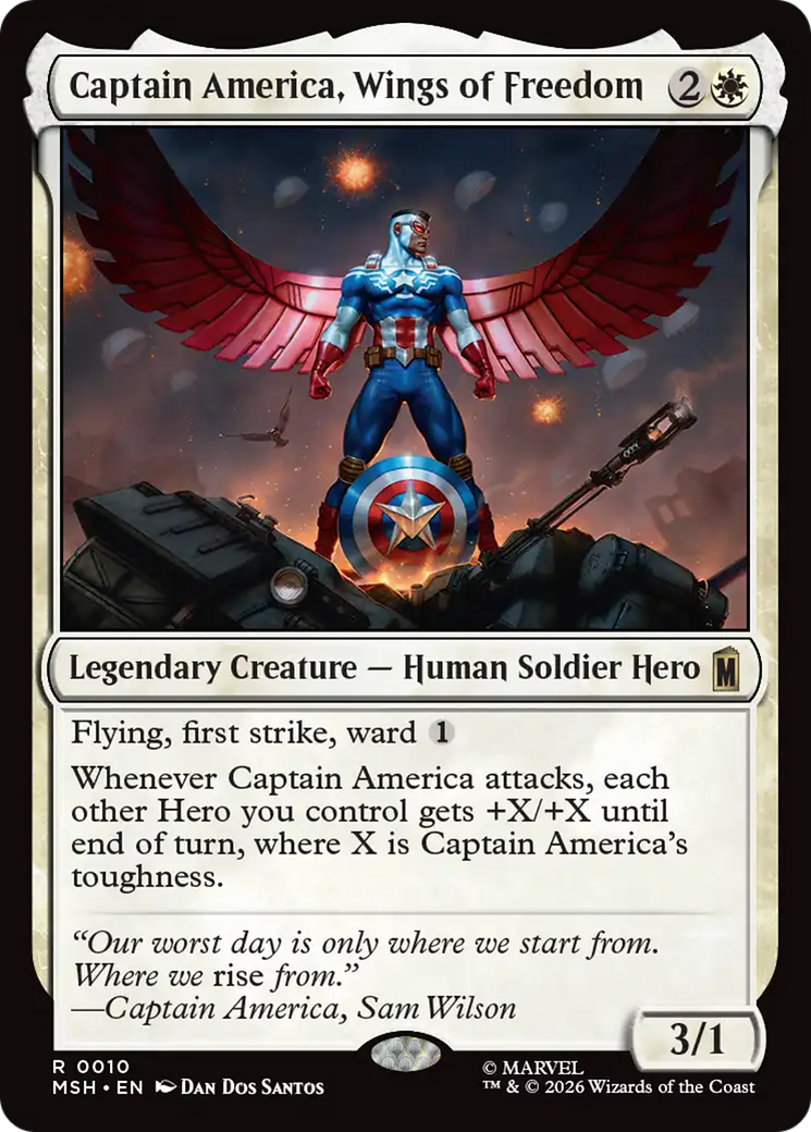 Captain America, Wings of Freedom [Marvel Super Heroes] | L.A. Mood Comics and Games