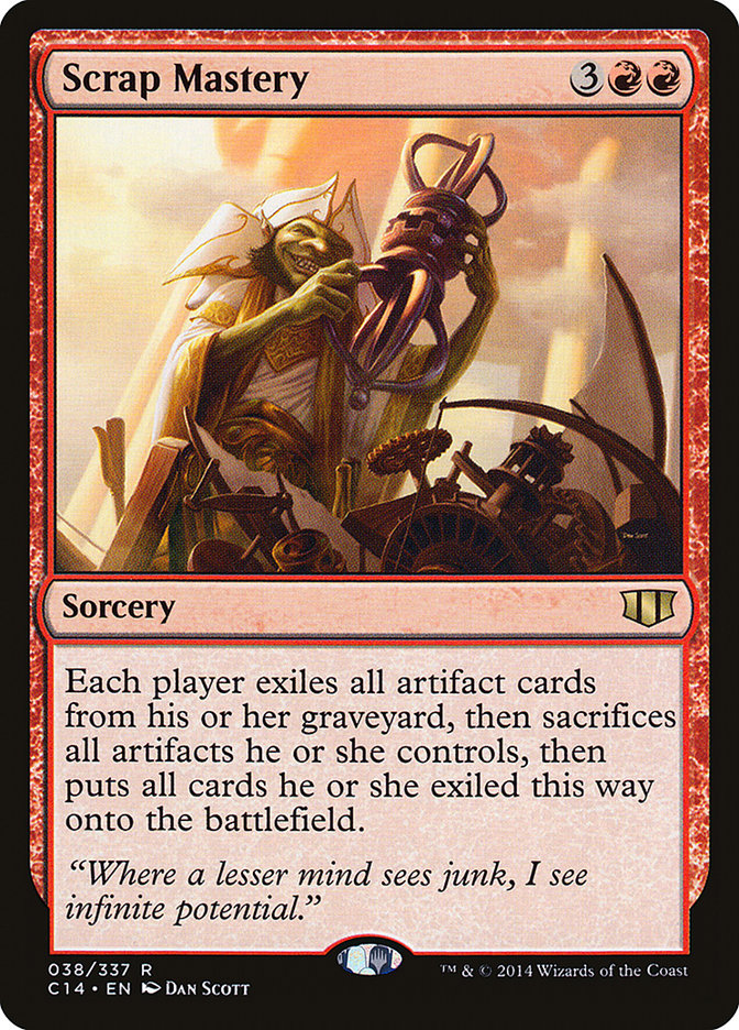 Scrap Mastery [Commander 2014] | L.A. Mood Comics and Games