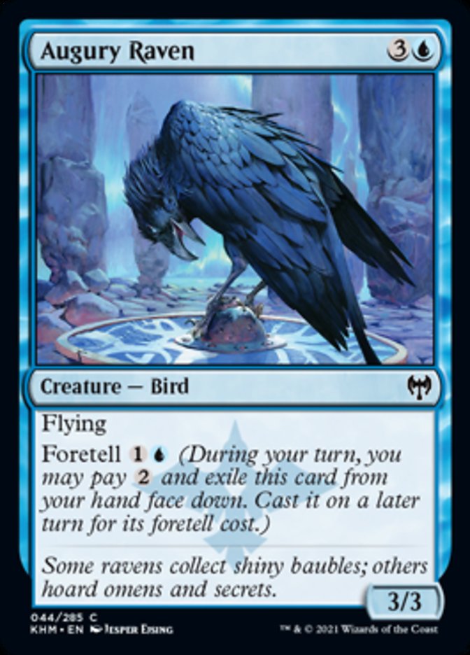 Augury Raven [Kaldheim] | L.A. Mood Comics and Games