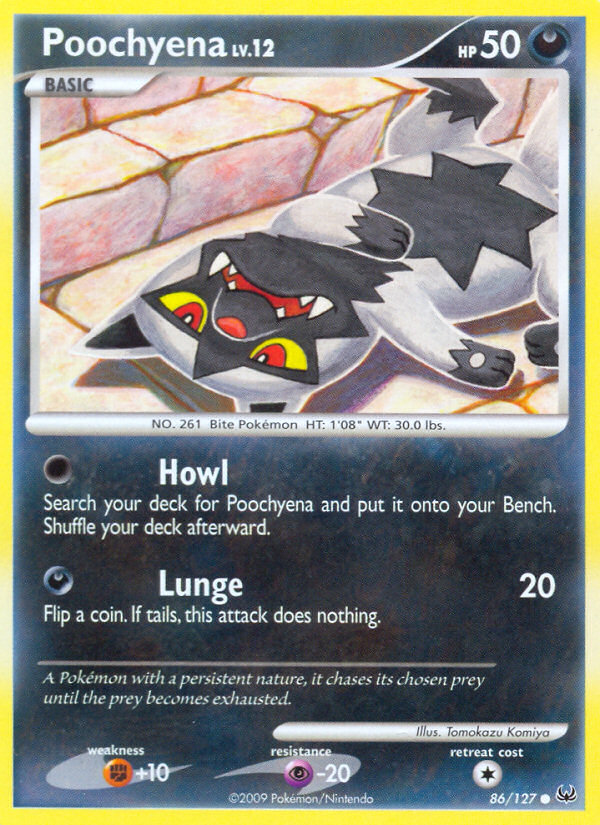 Poochyena (86/127) [Platinum: Base Set] | L.A. Mood Comics and Games