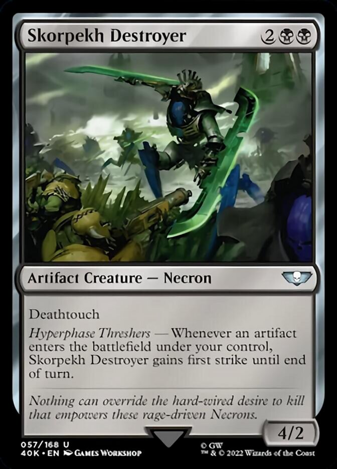 Skorpekh Destroyer (Surge Foil) [Warhammer 40,000] | L.A. Mood Comics and Games