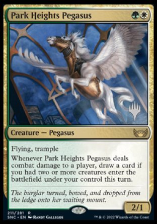 Park Heights Pegasus (Promo Pack) [Streets of New Capenna Promos] | L.A. Mood Comics and Games