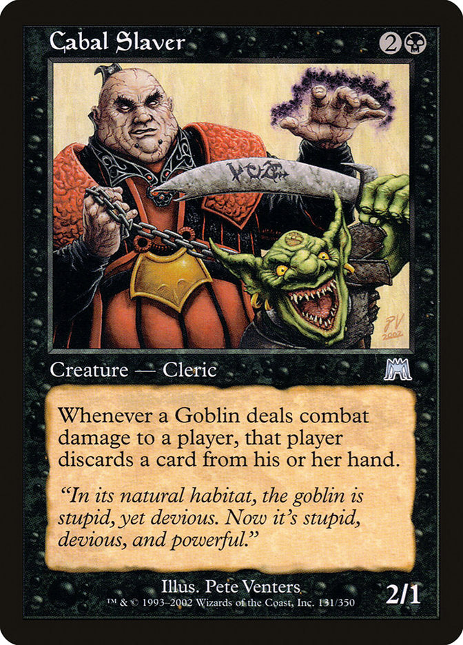 Cabal Slaver [Onslaught] | L.A. Mood Comics and Games