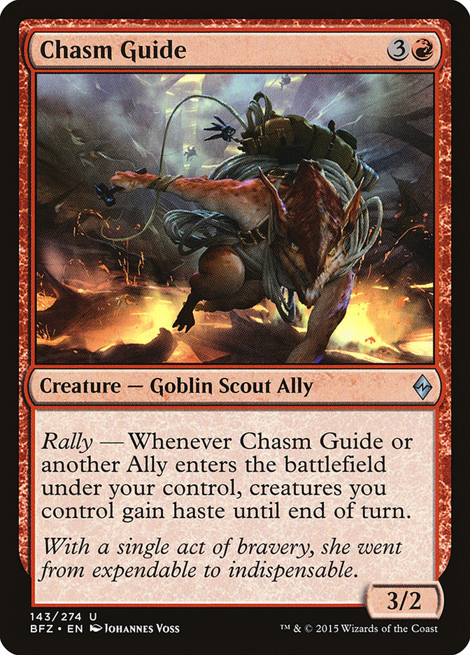 Chasm Guide [Battle for Zendikar] | L.A. Mood Comics and Games