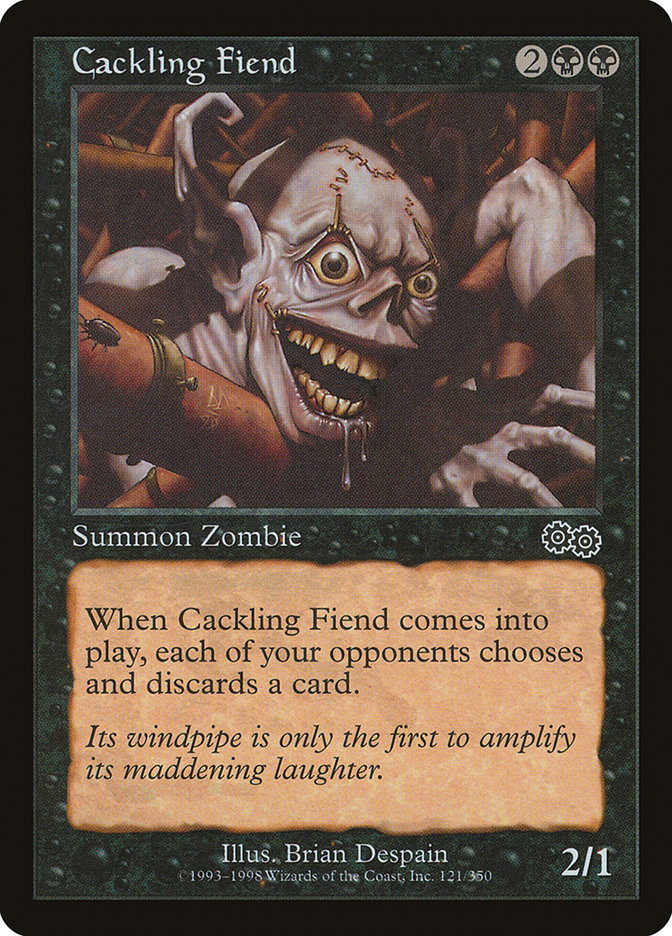 Cackling Fiend [Urza's Saga] | L.A. Mood Comics and Games