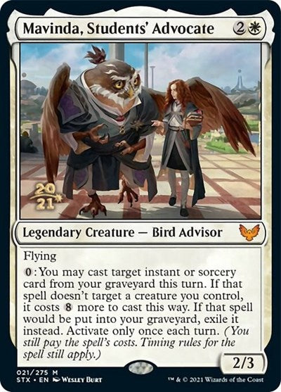 Mavinda, Students' Advocate [Strixhaven: School of Mages Prerelease Promos] | L.A. Mood Comics and Games