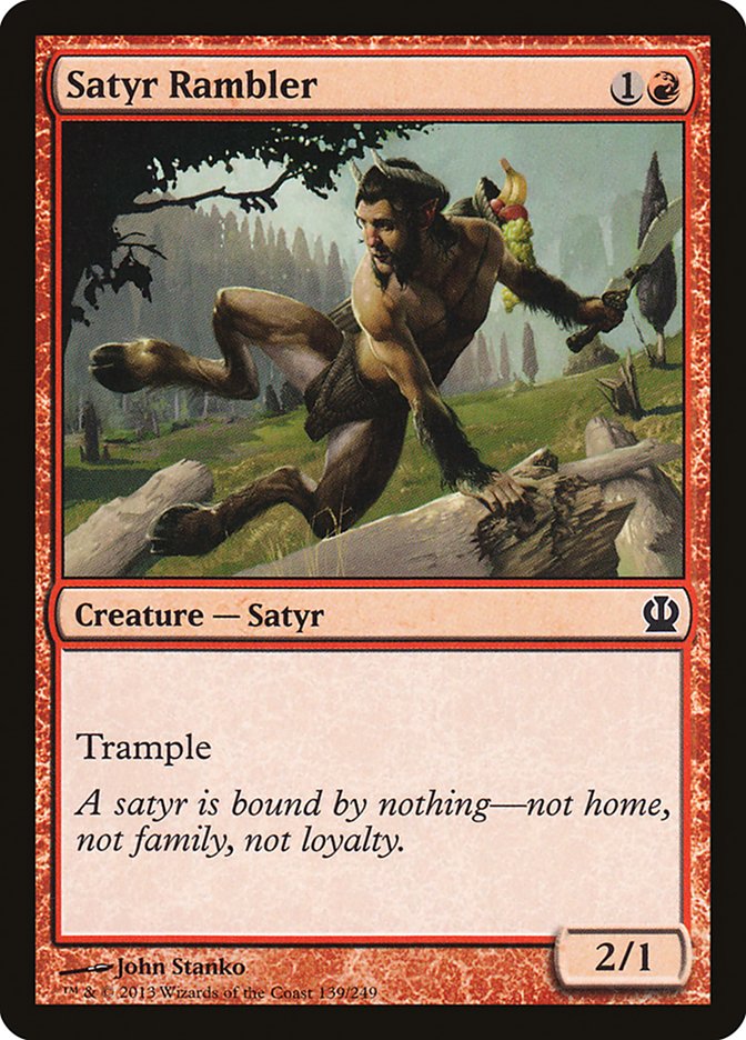 Satyr Rambler [Theros] | L.A. Mood Comics and Games