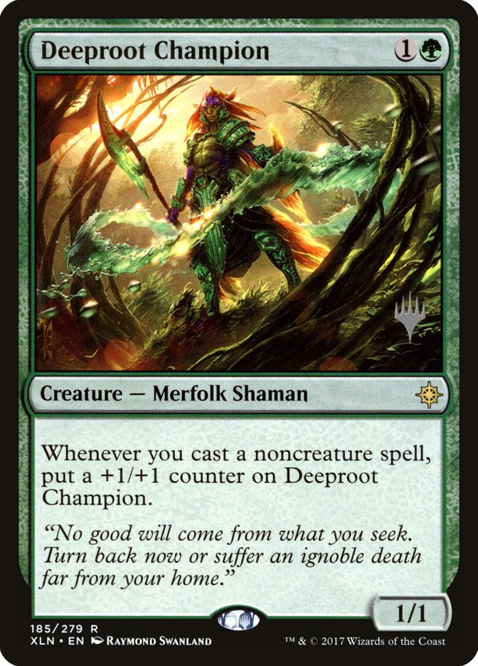 Deeproot Champion (Promo Pack) [Ixalan Promos] | L.A. Mood Comics and Games