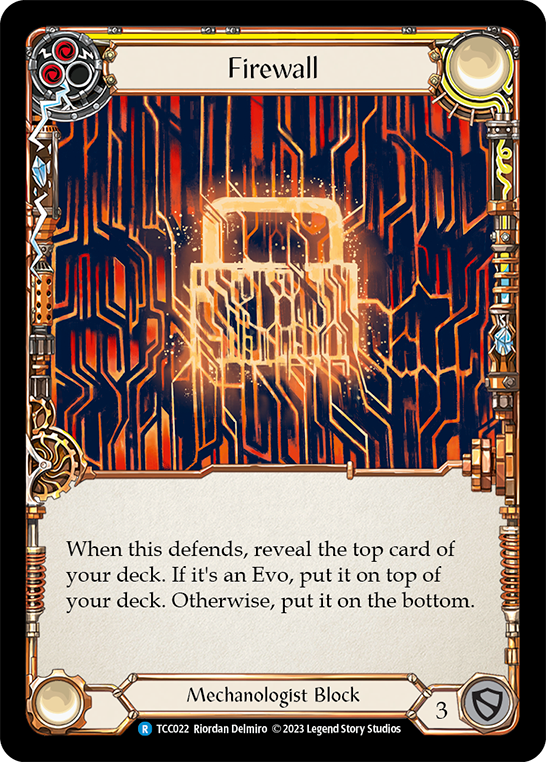 Firewall (Yellow) [TCC022] (Round the Table: TCC x LSS) | L.A. Mood Comics and Games