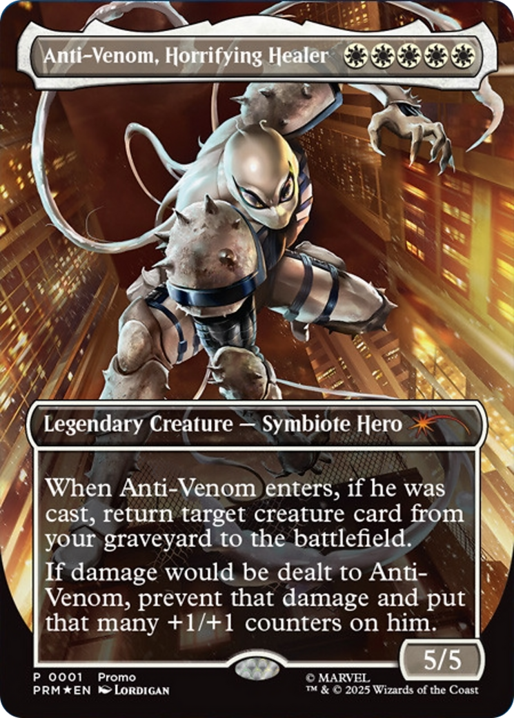 Anti-Venom, Horrifying Healer (Borderless) [Media Promos] | L.A. Mood Comics and Games