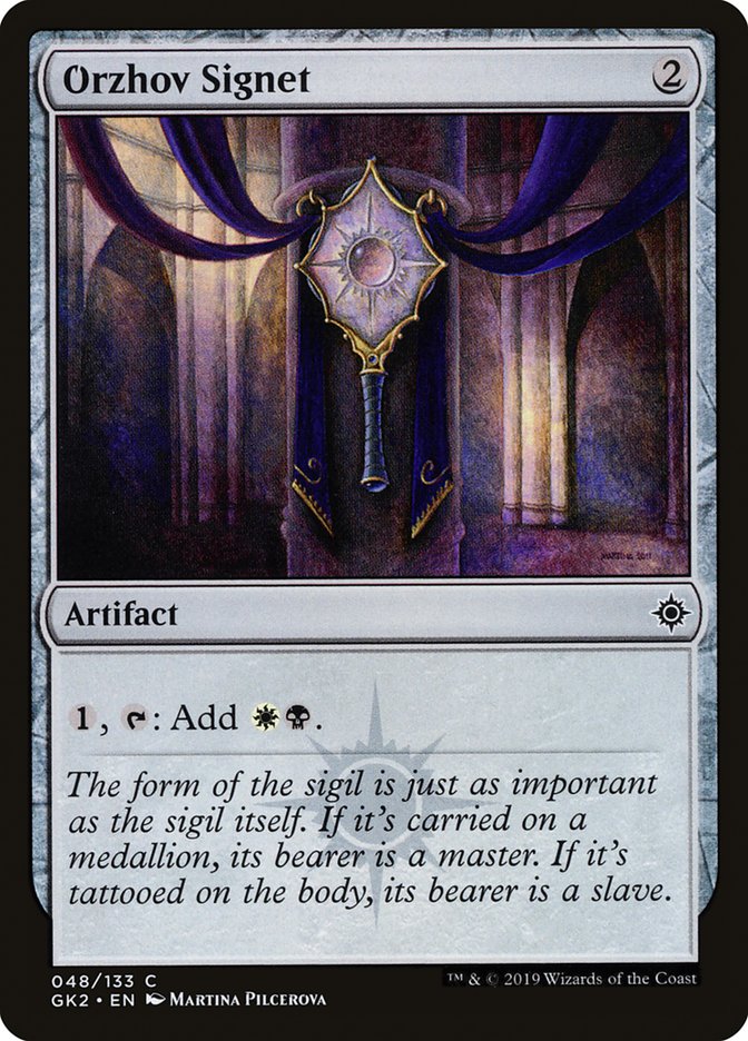 Orzhov Signet [Ravnica Allegiance Guild Kit] | L.A. Mood Comics and Games
