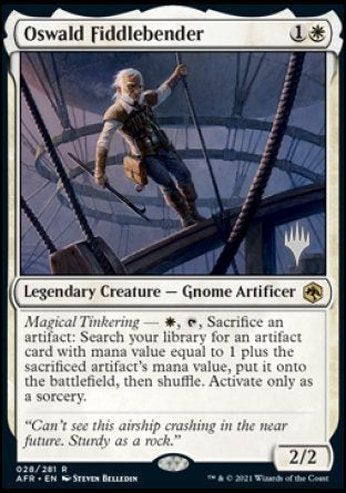 Oswald Fiddlebender (Promo Pack) [Dungeons & Dragons: Adventures in the Forgotten Realms Promos] | L.A. Mood Comics and Games