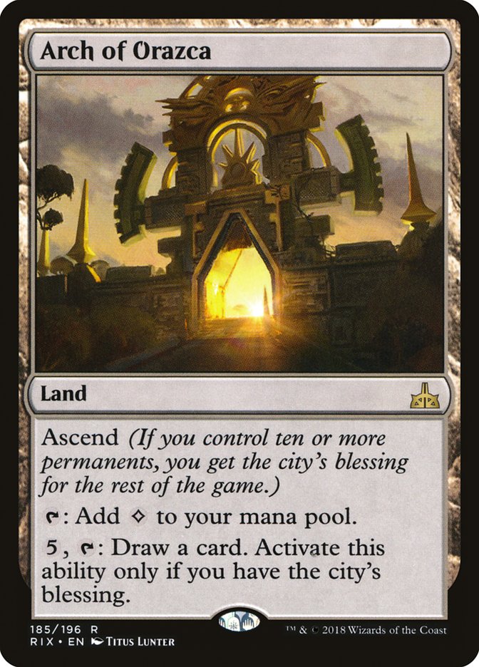 Arch of Orazca [Rivals of Ixalan] | L.A. Mood Comics and Games