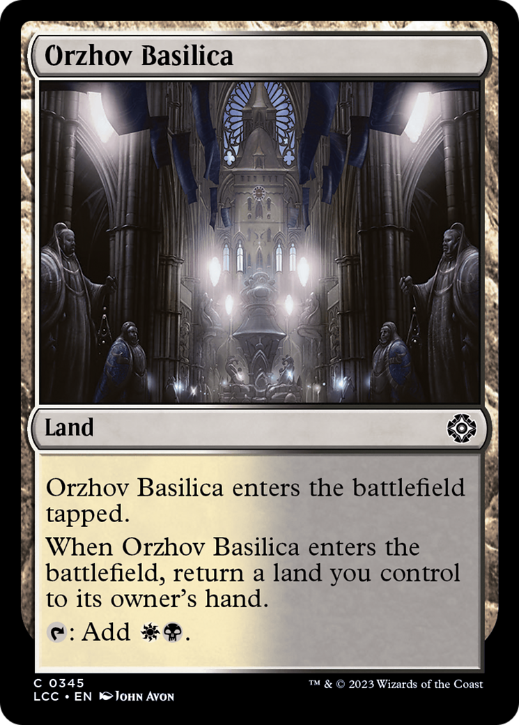 Orzhov Basilica [The Lost Caverns of Ixalan Commander] | L.A. Mood Comics and Games