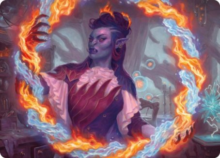 Rootha, Mercurial Artist Art Card [Strixhaven: School of Mages Art Series] | L.A. Mood Comics and Games